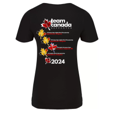 2024 CKC Agility Team Canada - Cotton T-shirt Leaves Option