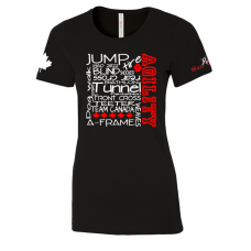 2023 WAO  Team Canada Ladies Cotton T-shirt