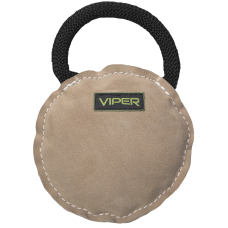 Viper Round Leather Bite Pillow